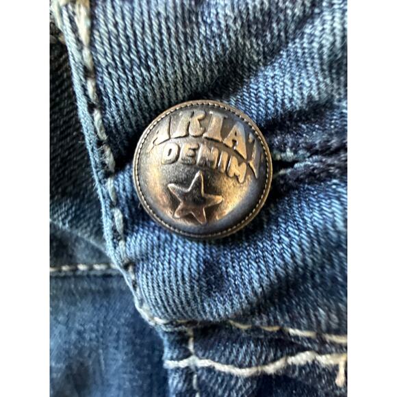 Ariat REAL Womens Size 28L Mid-Rise Icon Straight Leg Jean in Rainstorm 10017217 - Picture 12 of 13